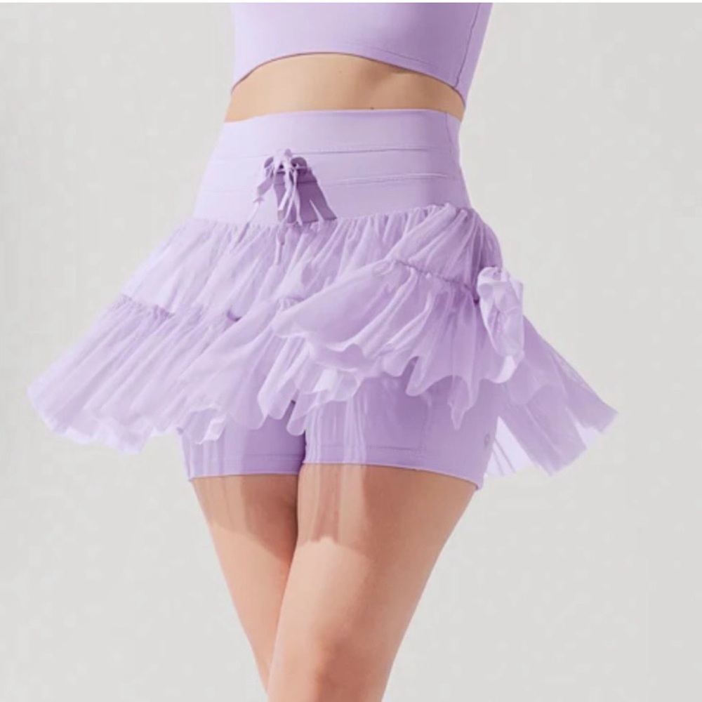 Popflex Pirouette skirt skort Medium Lilac - Picture 2 of 13